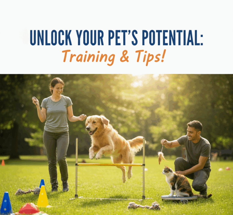 Unlock Your Pet’s Potential: Training & Tips!
