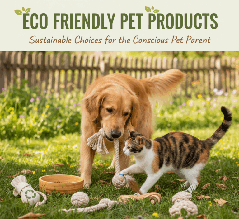Eco Friendly Pet Products: Sustainable Choices for the Conscious Pet Parent